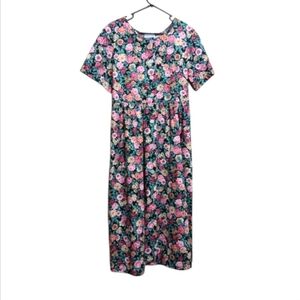 Leisure Life Vintage Cottagecore Midi Dress